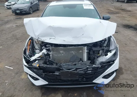 2022 Hyundai Elantra N Line z USA, uszkodzony, nr VIN KMHLR4AF7NU370273